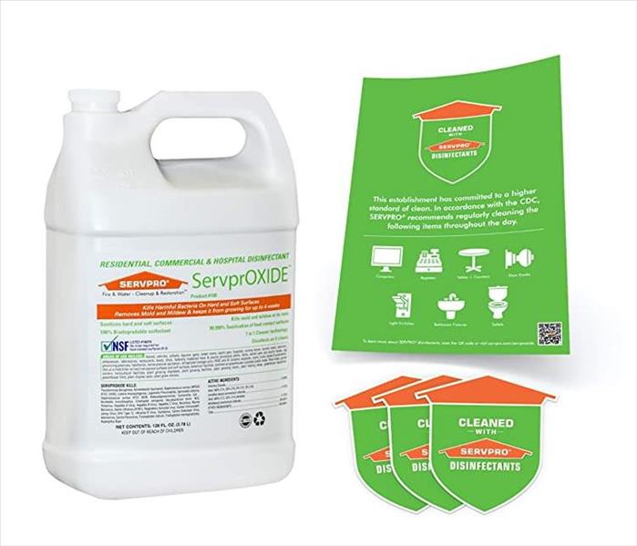 Servpro oxide container